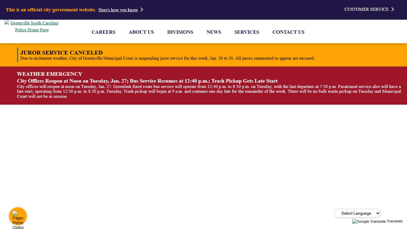 Police Department Greenville, SC - Official Website